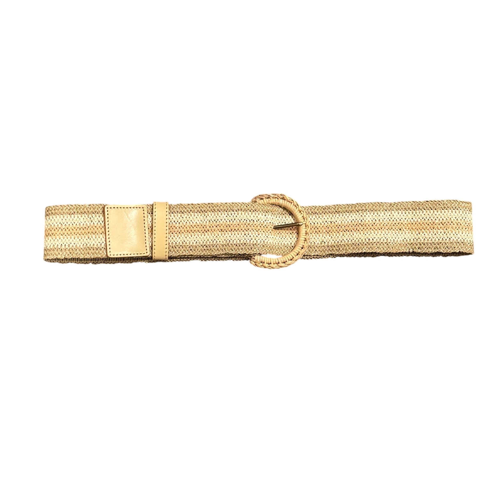 J. Crew Factory Wide Straw Belt Style #Bi919 - One Size